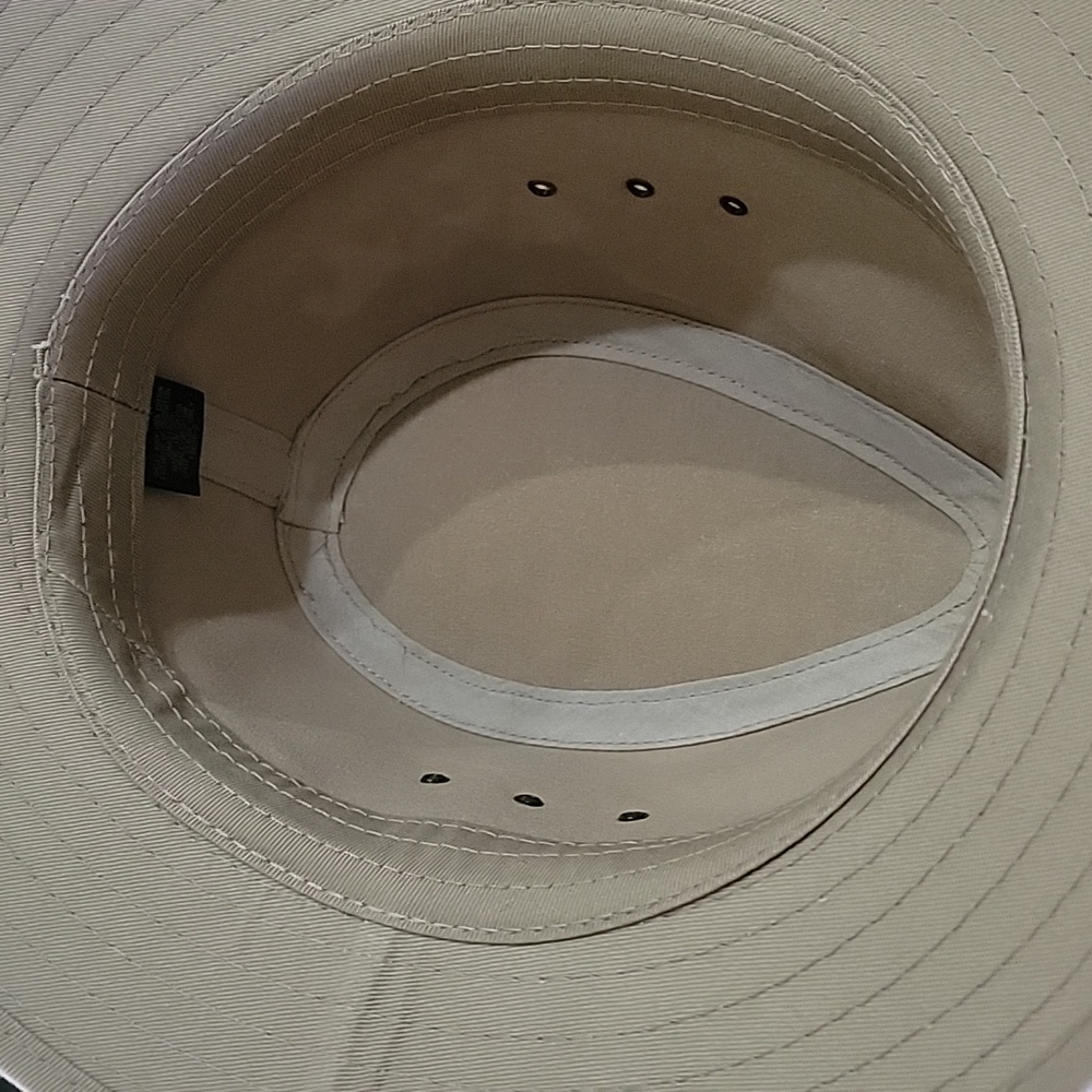 Safari cotton canvas fedora hat. Never Worn. - Picture 4 of 5